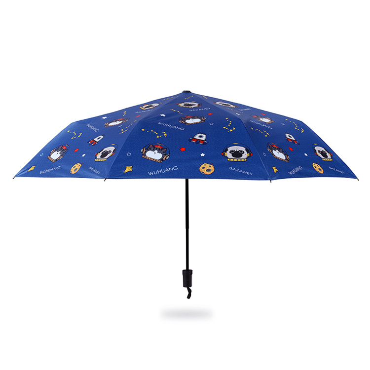 吾皇萬睡太陽傘防曬傘防紫外線雨傘雙層 